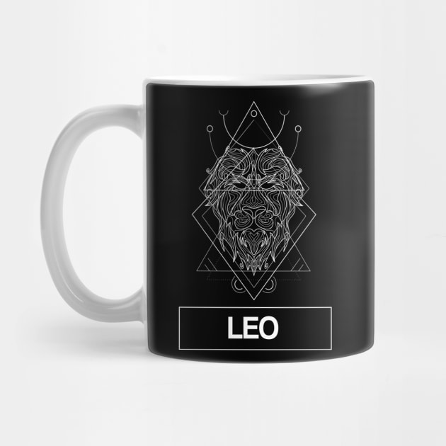 Leo Zodiac Constellation by FungibleDesign